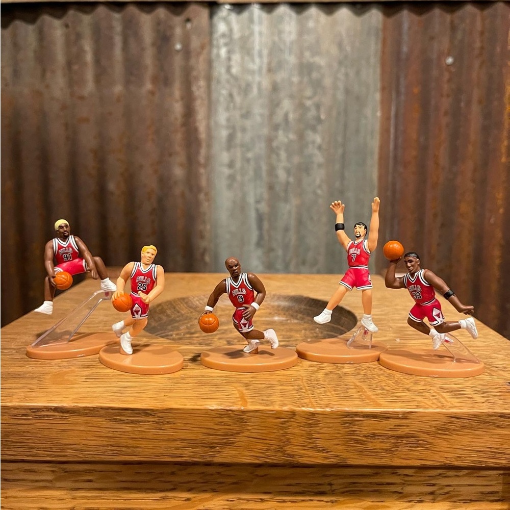 Vintage Chicago Bulls Figurines